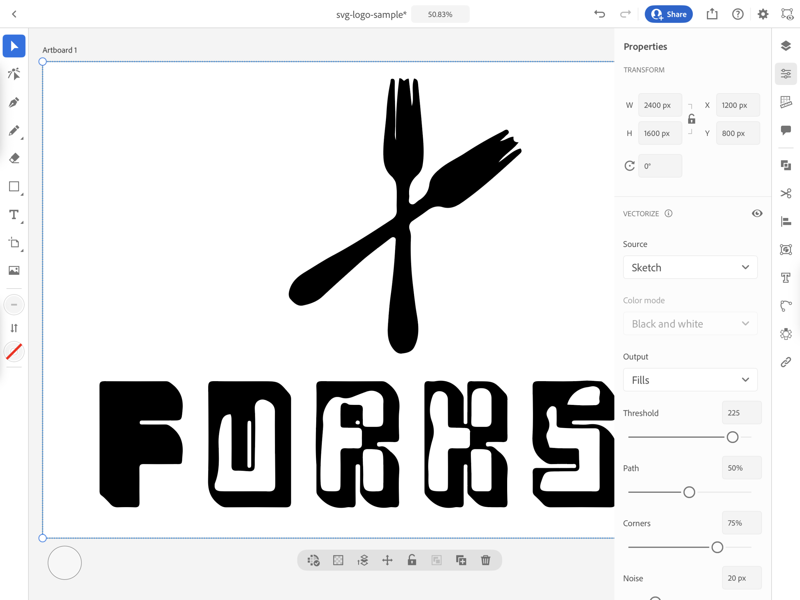Vectorized default